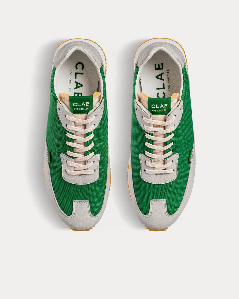 Runyon Grey/Olive Low Top Sneakers