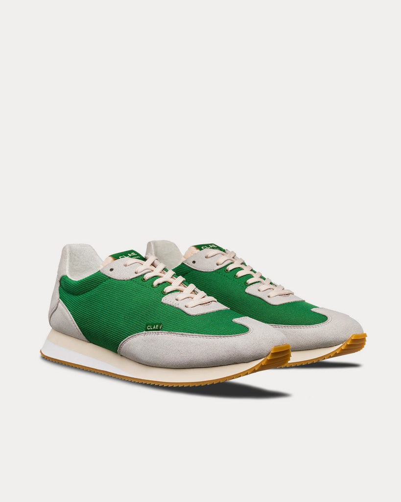 Runyon Grey/Olive Low Top Sneakers