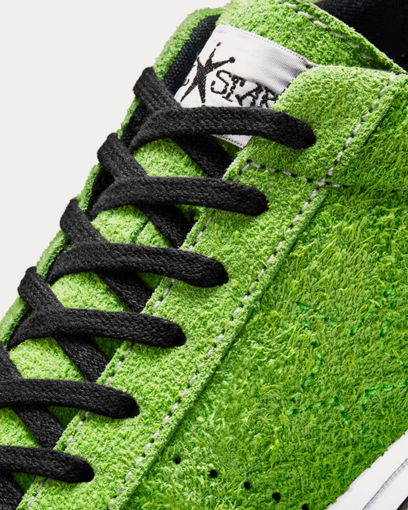 One Star Pro 8-Ball Green Flash / White / Black Low Top Sneakers