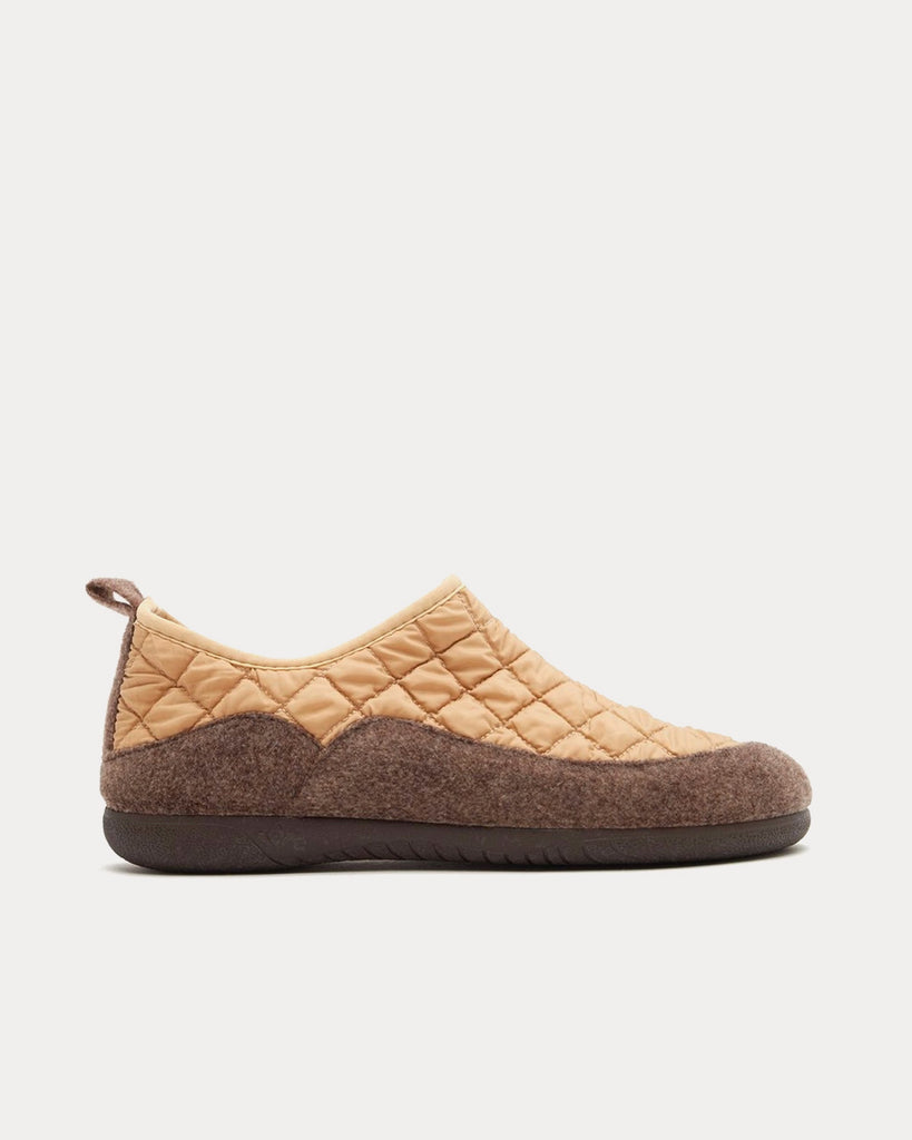 Valencia Brown Slip Ons