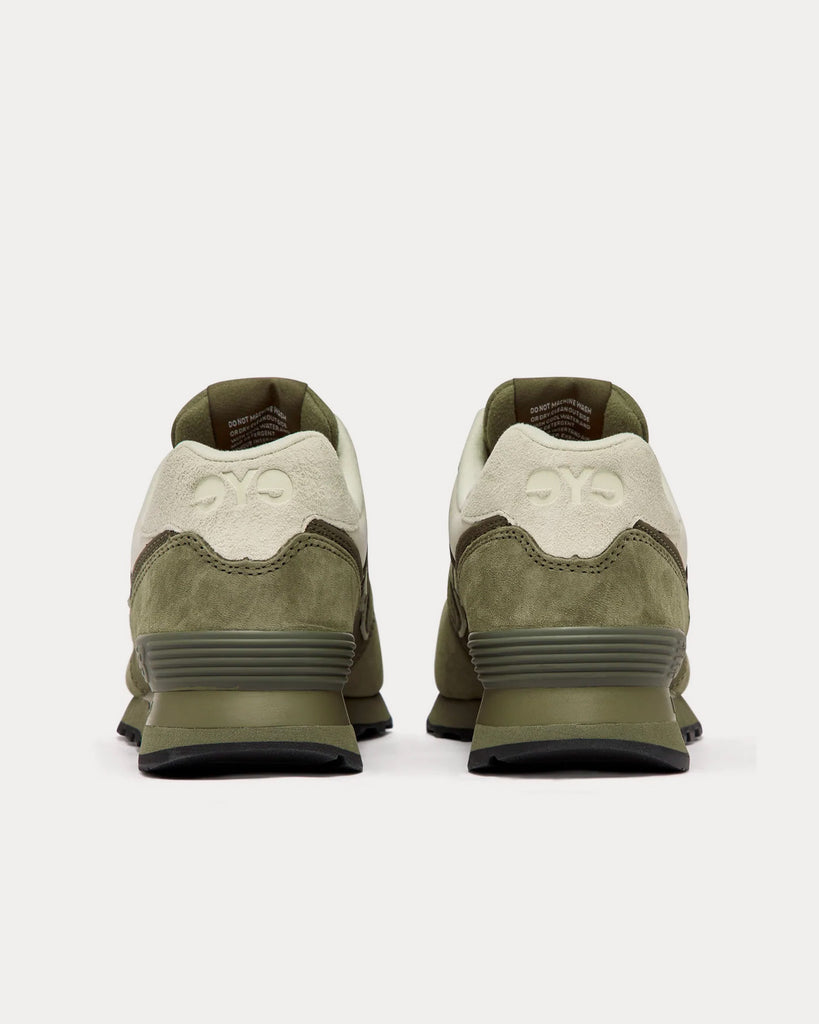 574 Suede Khaki Low Top Sneakers