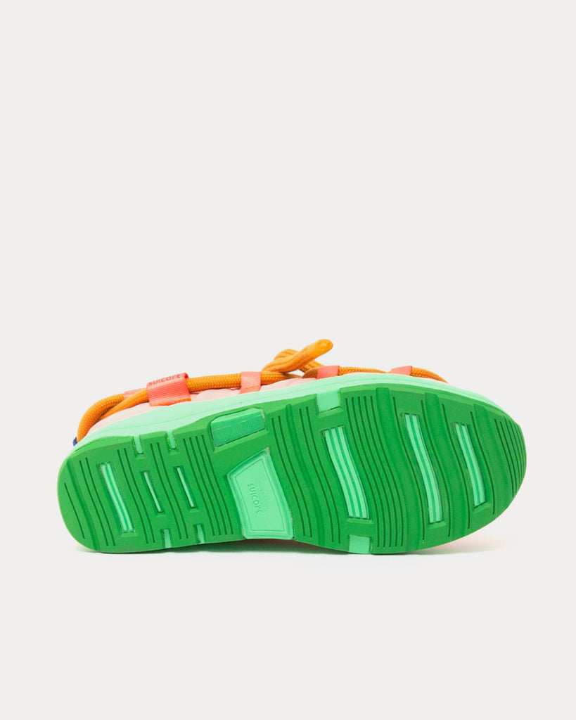 Pepper Peach / Lime Slip Ons