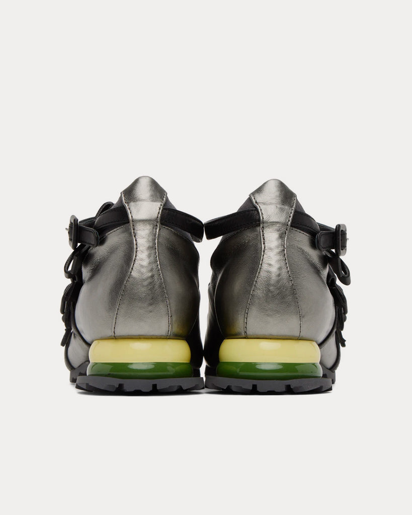 Hybrid Himalayan Chrome / Gunpowder Low Top Sneakers