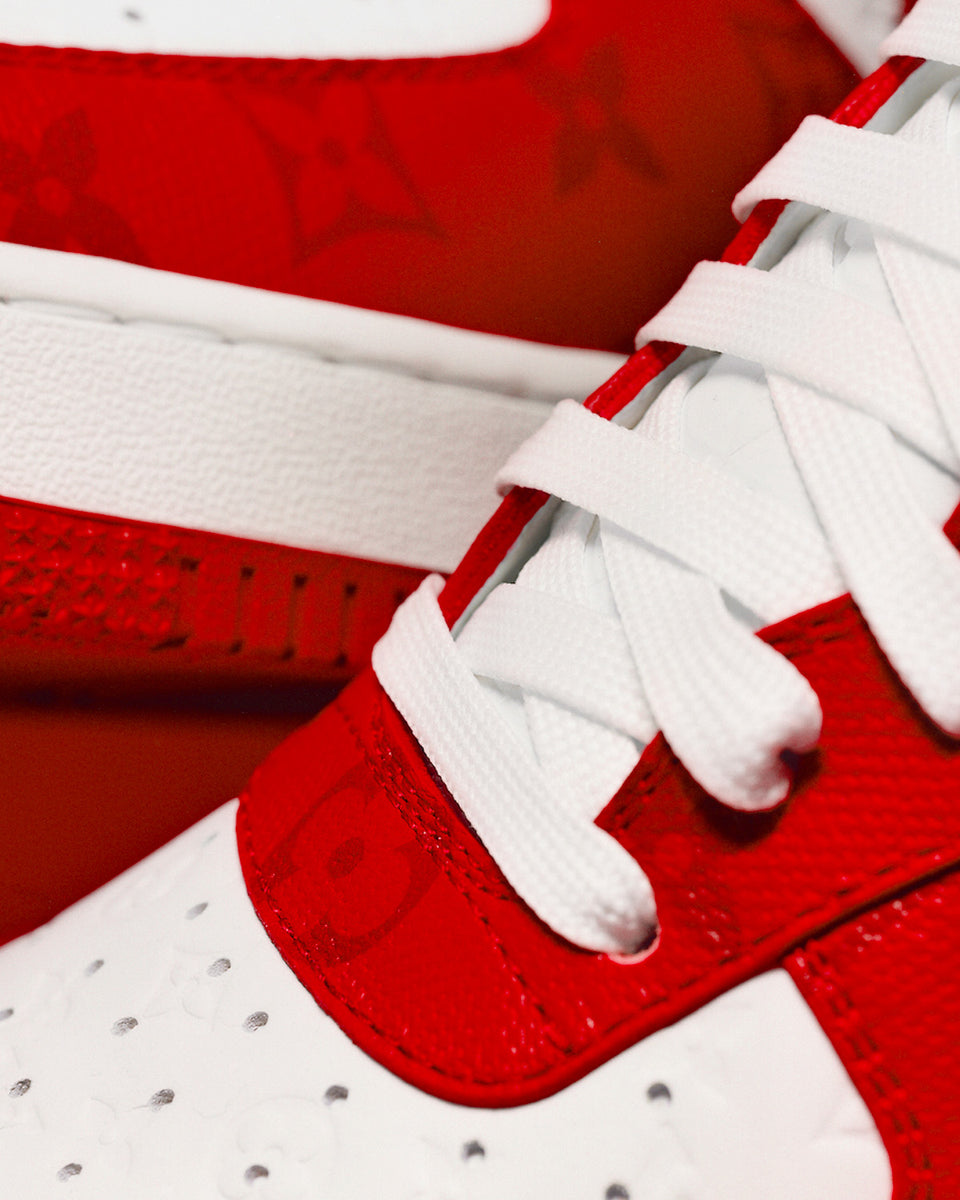 Air Force 1 Low Louis Vuitton White Red