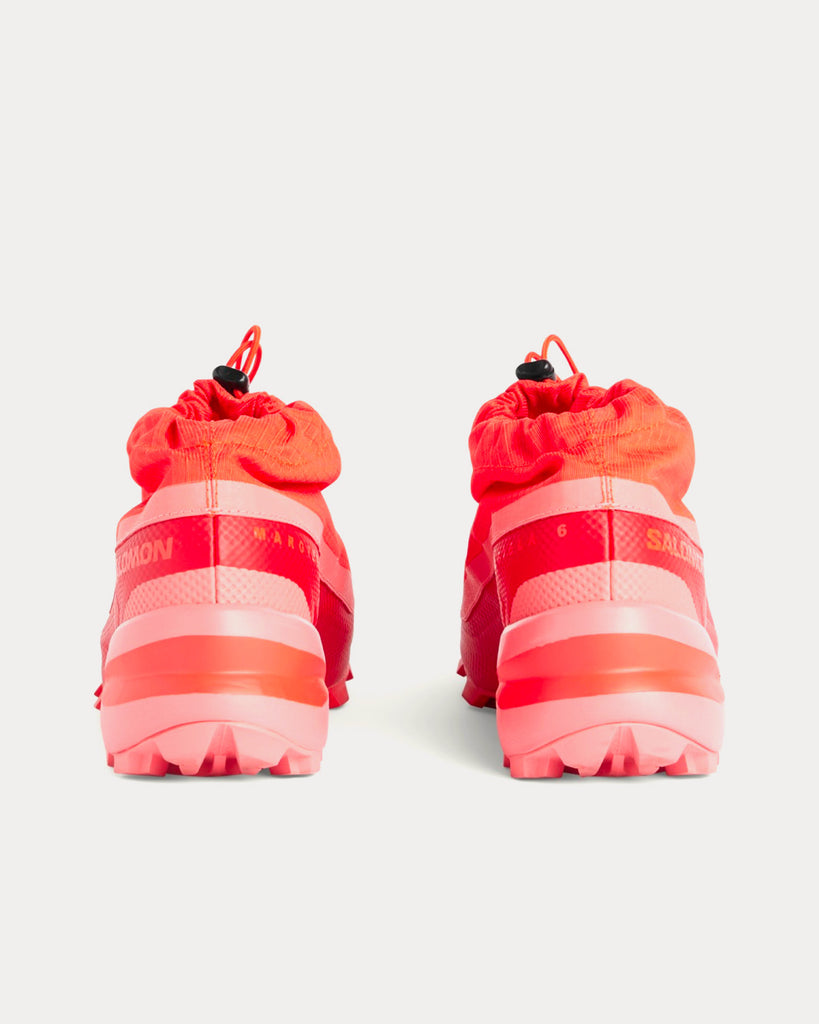 Cross Low Orange Low Top Sneakers