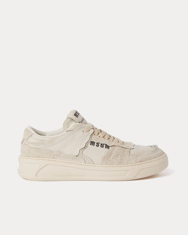 MSGM x ACBC Fantastic Green White Low Top Sneakers