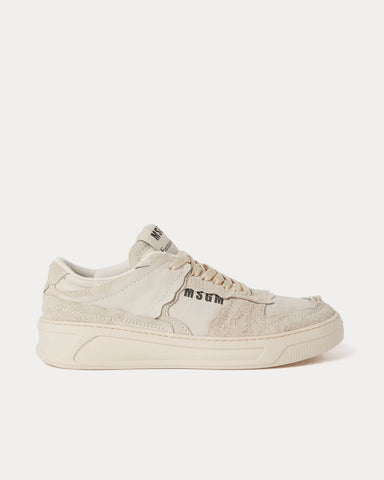 MSGM x ACBC Fantastic Green White Low Top Sneakers