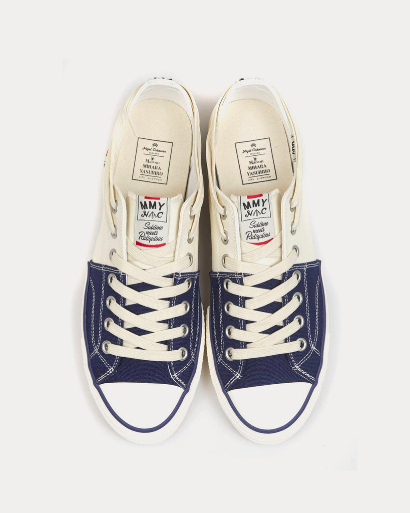 New Bowling Shoes Navy / White Low Top Sneakers