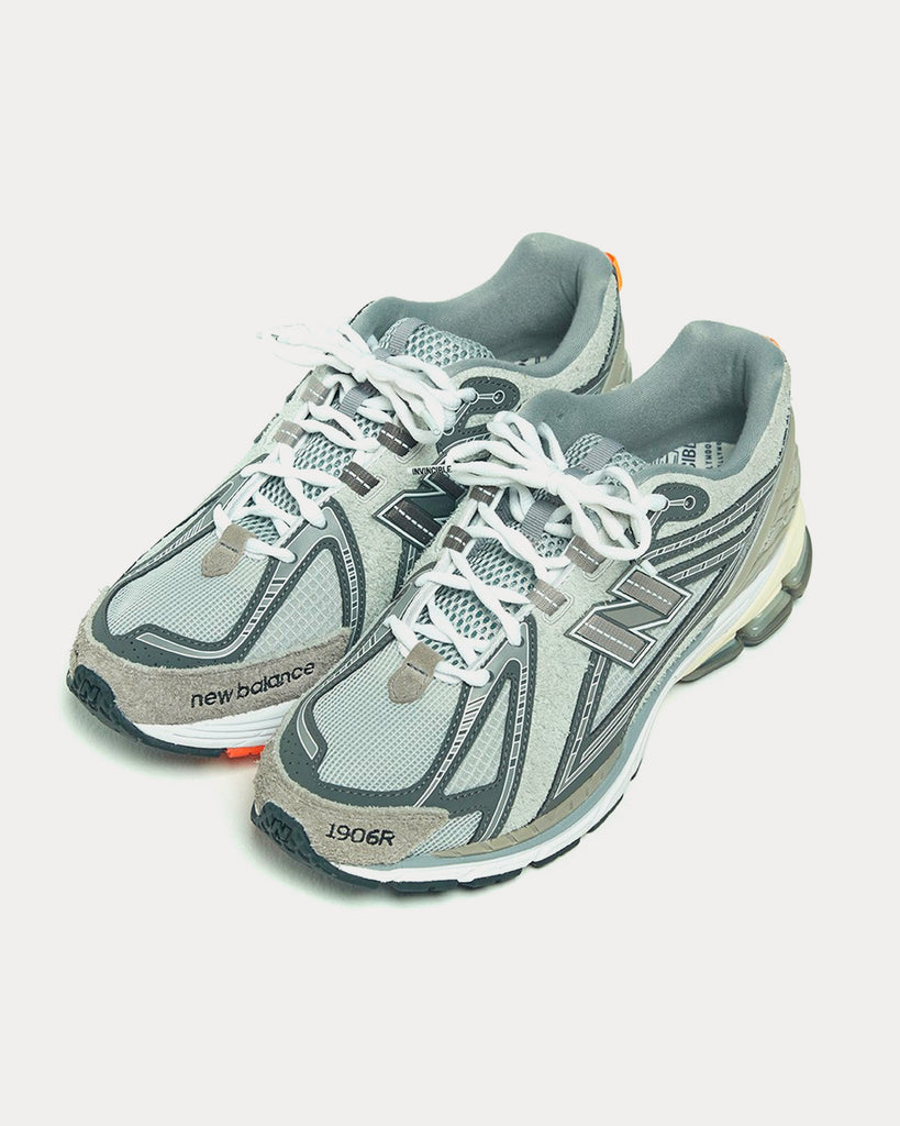 x N.HOOLYWOOD x INVINCIBLE® M1906RNI Grey Low Top Sneakers