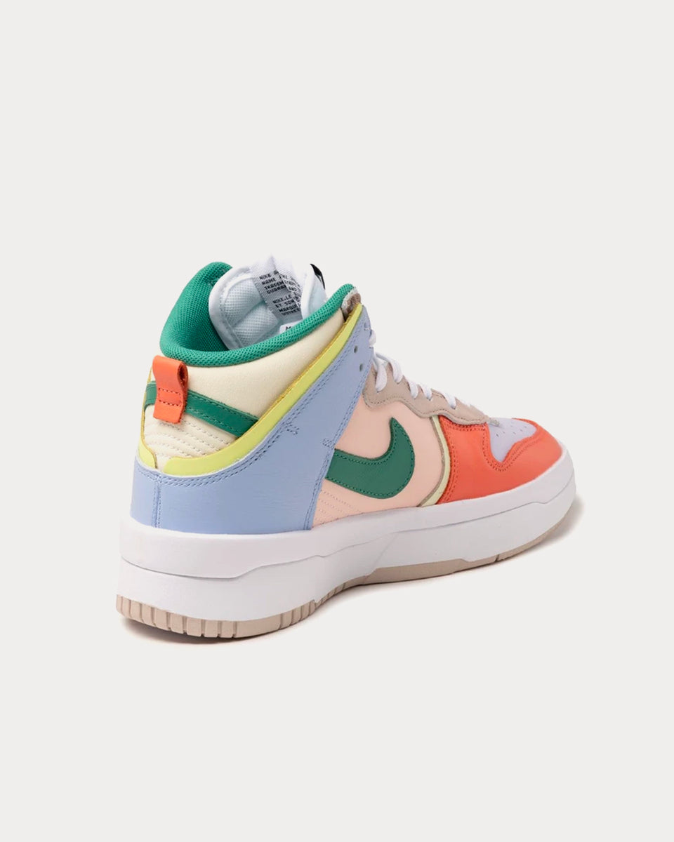 Nike Dunk High Rebel Cashmere / Green Noise / Pale Coral High Top