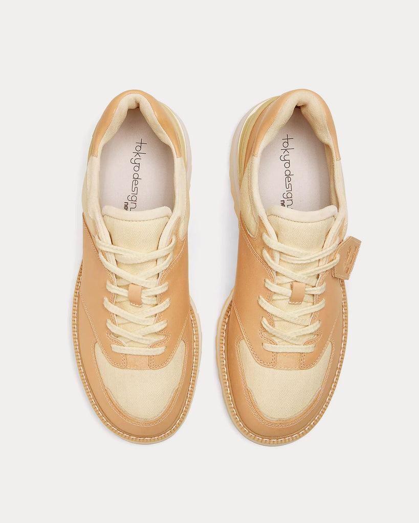 Tokyo Design Studio 574 Beige Low Top Sneakers