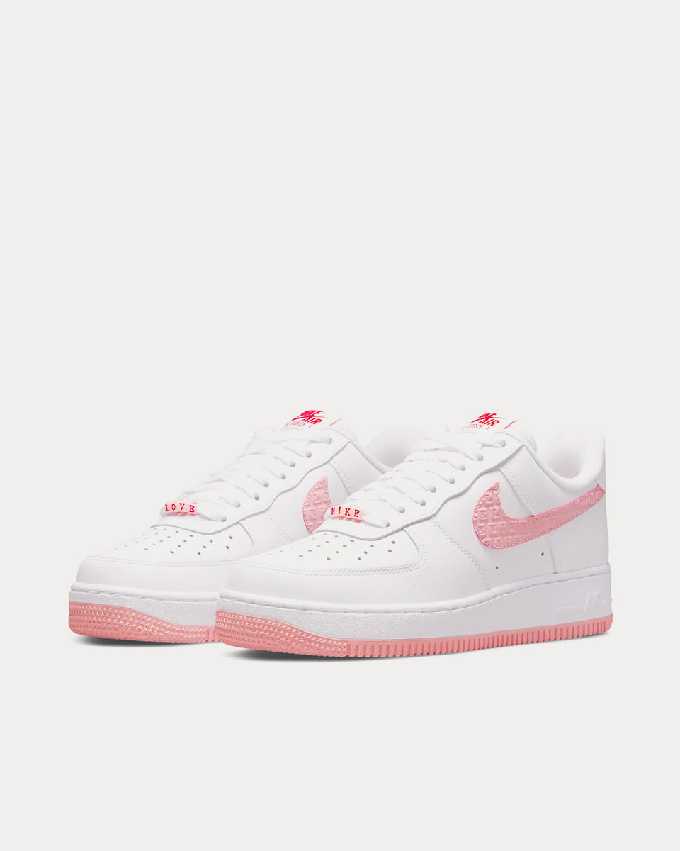 Nike Air Force 1 07 White University Red Sail Atmosphere