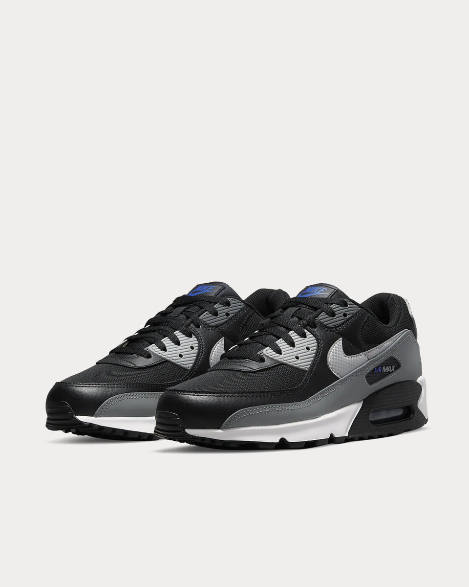 Nike Air Max 90 Black / Iron Grey / Particle Grey / Reflect Silver Low Top Sneakers Sneak in Peace