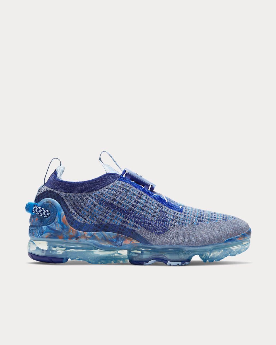 Goodwill vasteland Schandelijk Nike Air VaporMax 2020 Flyknit Stone Blue Low Top Sneakers - Sneak in Peace