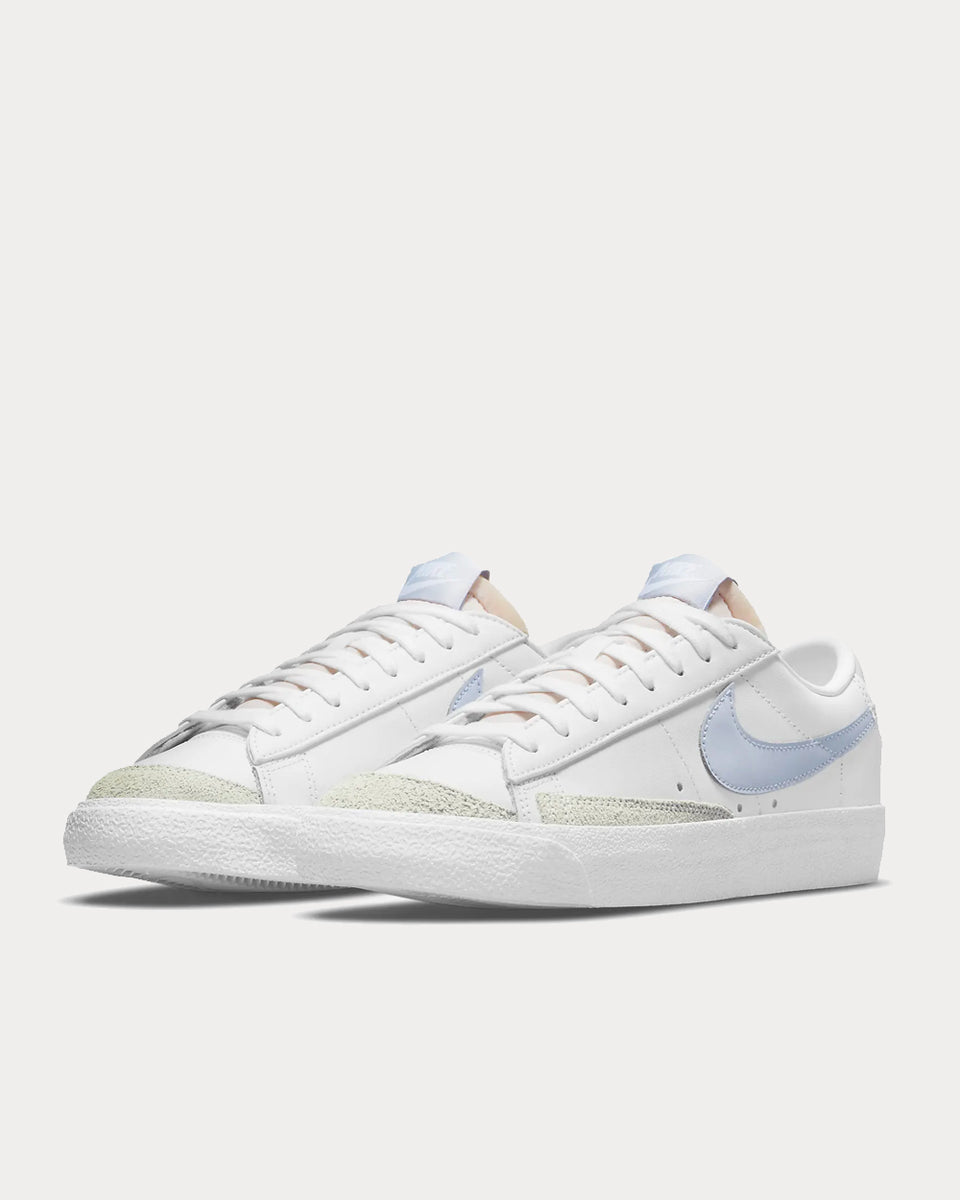 Nike Blazer Low 77 White Ghost Low Top Sneakers Sneak in Peace