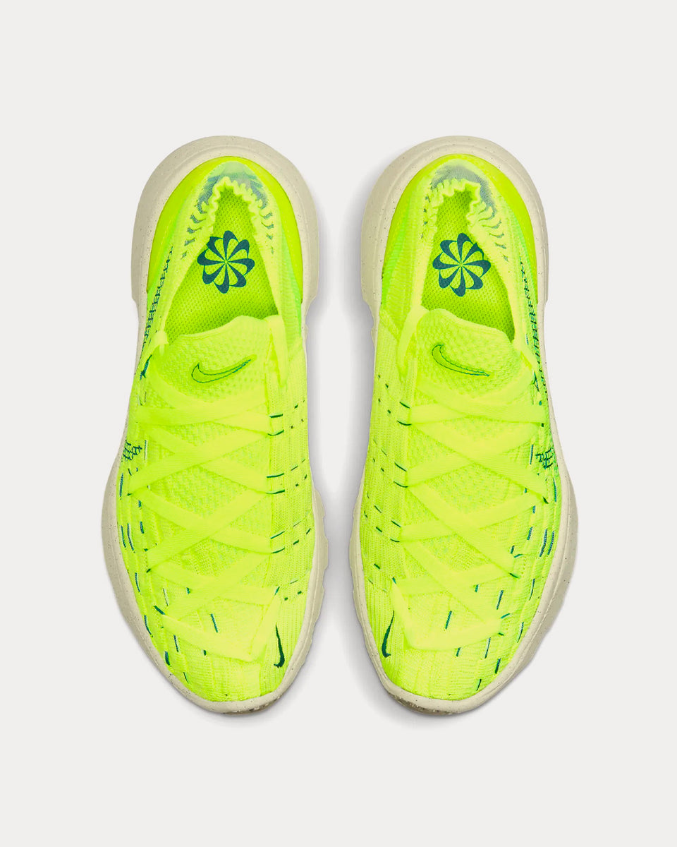 Nike Space Hippie 04 Light Lemon Twist / Volt / Electric Green / Geode Teal