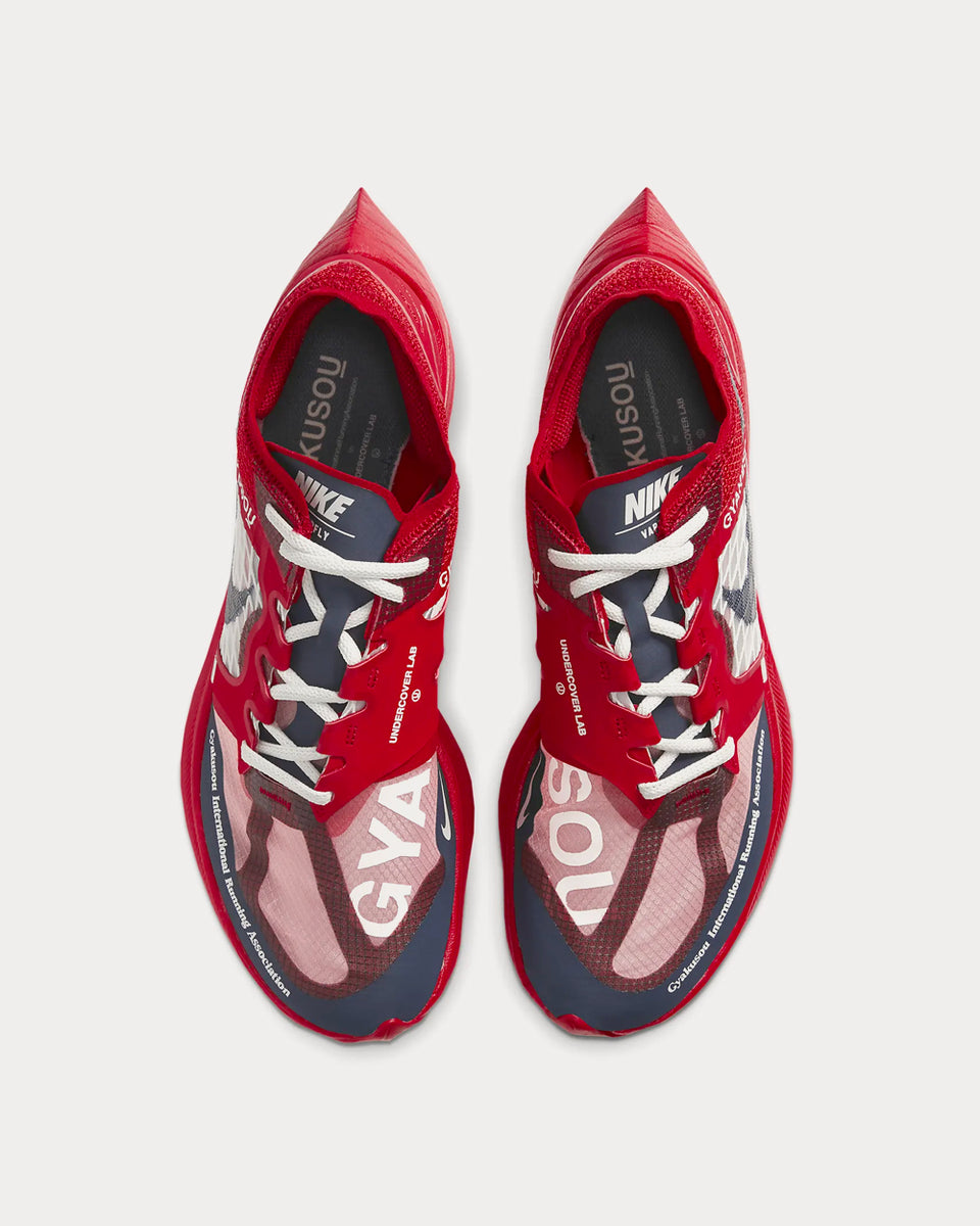 Volar cometa la licenciatura presentar Nike x Gyakusou ZoomX Vaporfly Next% University Red / Sail / Blackened Blue  Running Shoes - Sneak in Peace