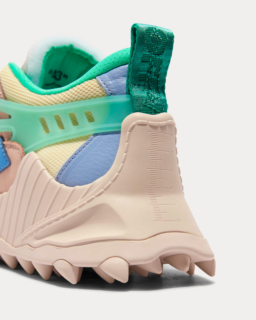 Odsy-1000 Bone / Pastel Blue Low Top Sneakers