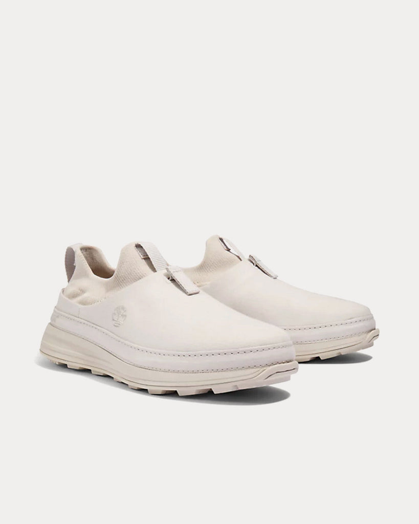 x Timberland White Slip On Sneakers