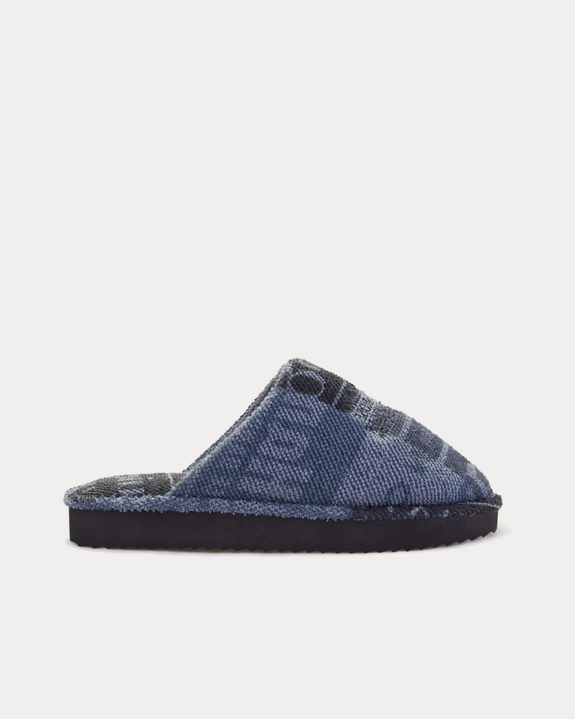 x Tommy Home Black Slip Ons