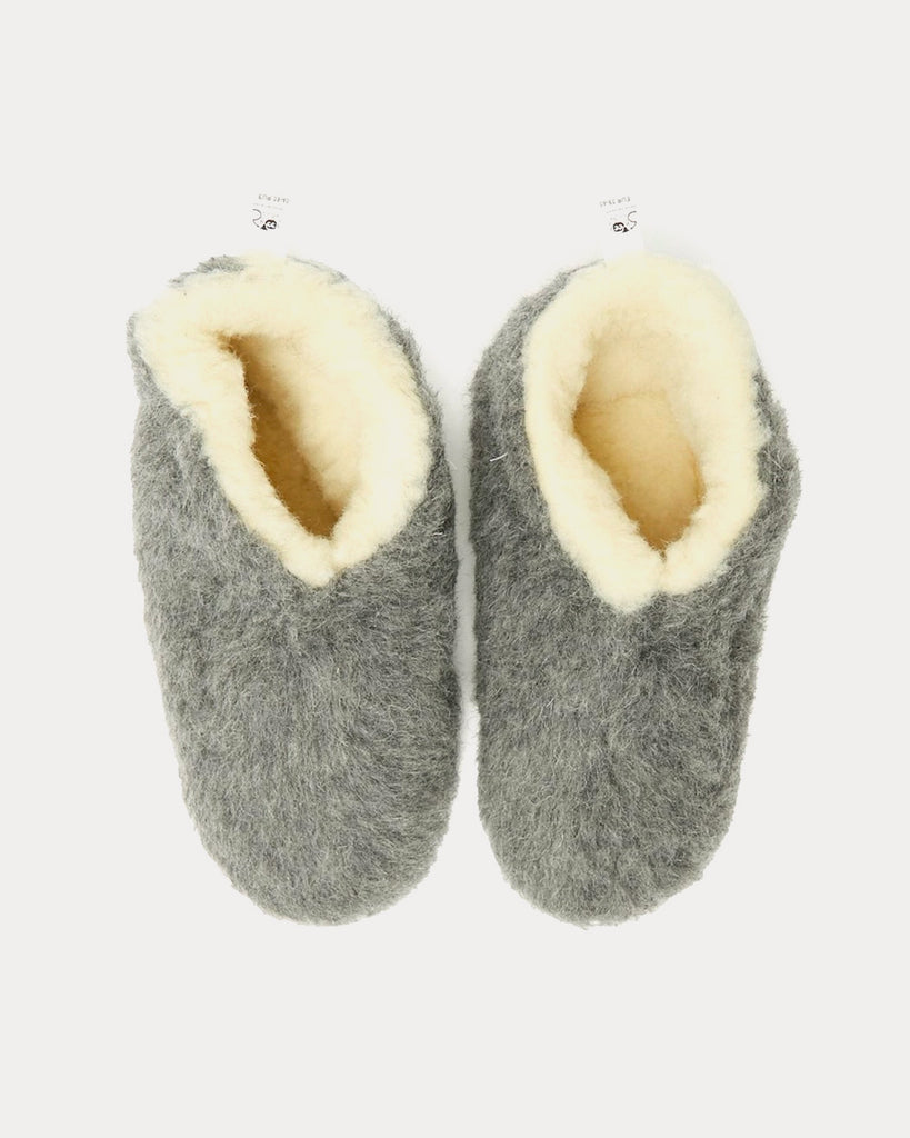Skipper Wool Boot Grey Slip Ons