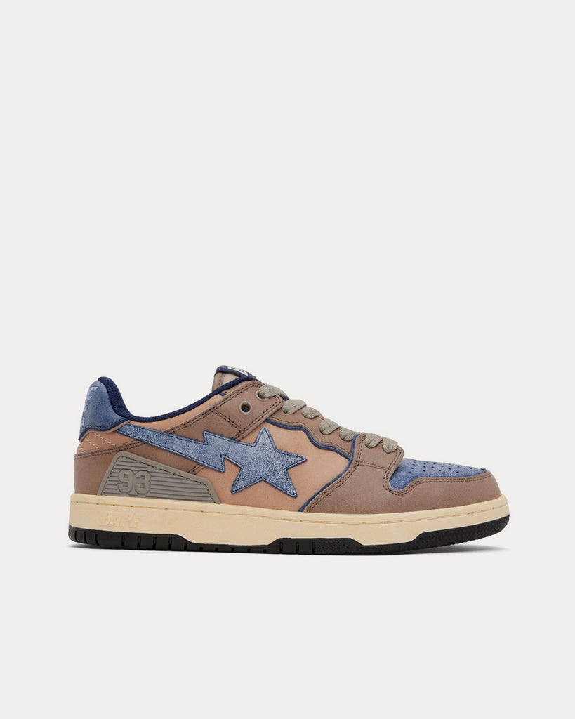 Sk8 Sta Navy / Taupe Low Top Sneakers