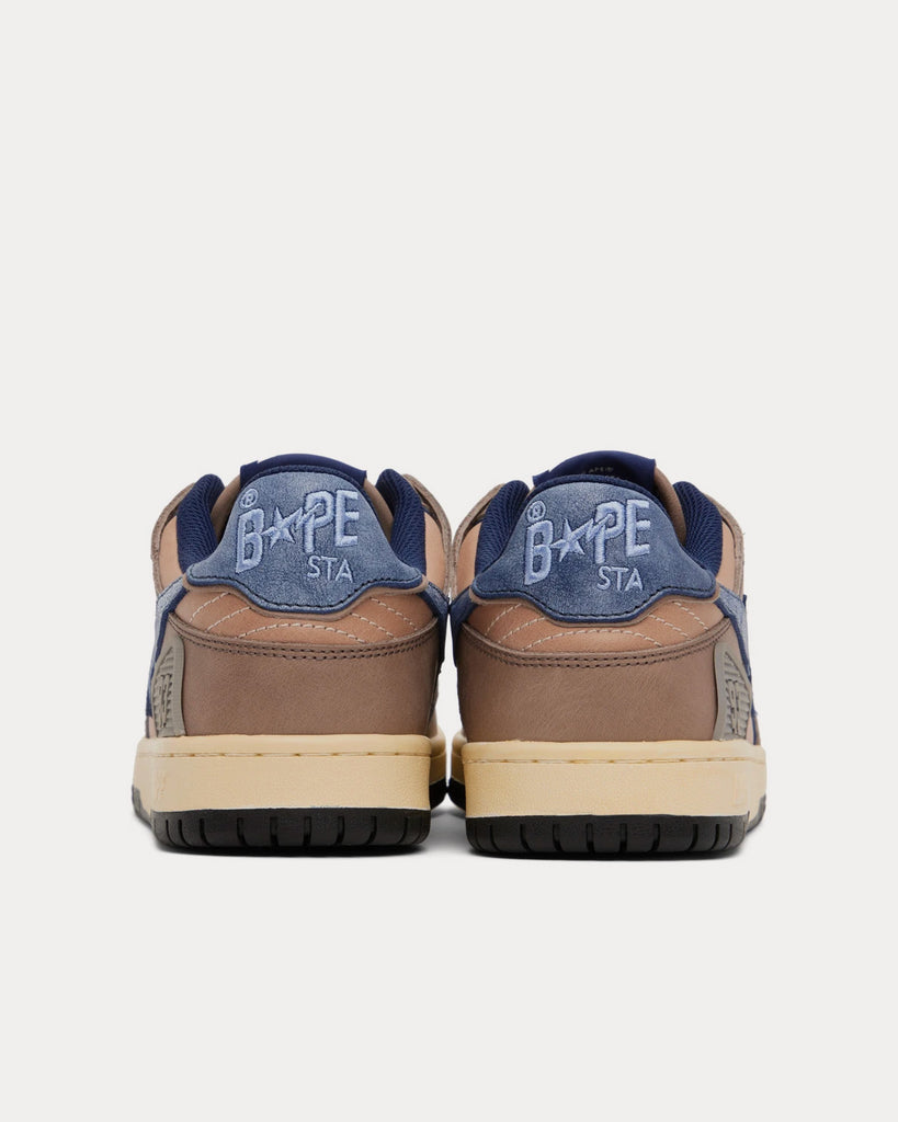 Sk8 Sta Navy / Taupe Low Top Sneakers