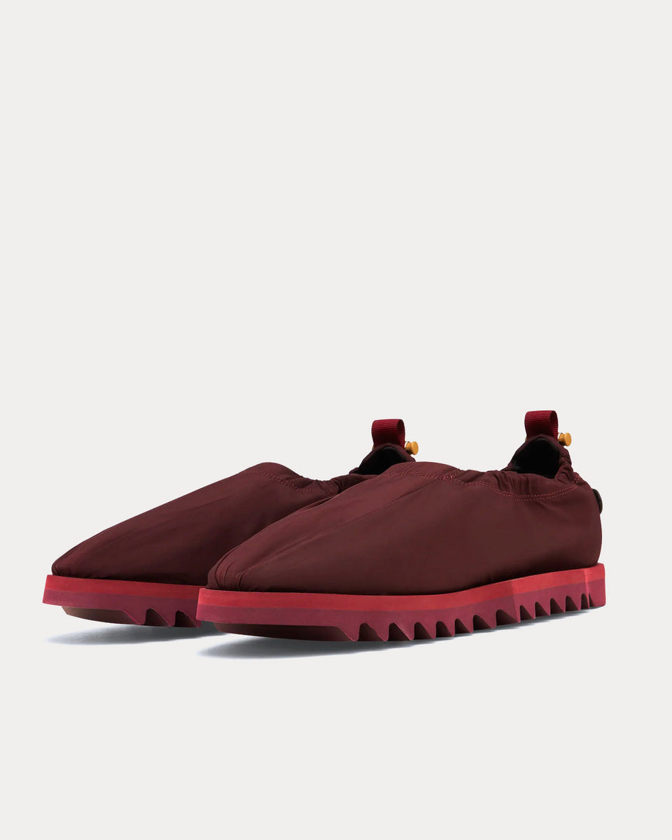 A-COLD-WALL* Nylon Loafers Red Slip Ons