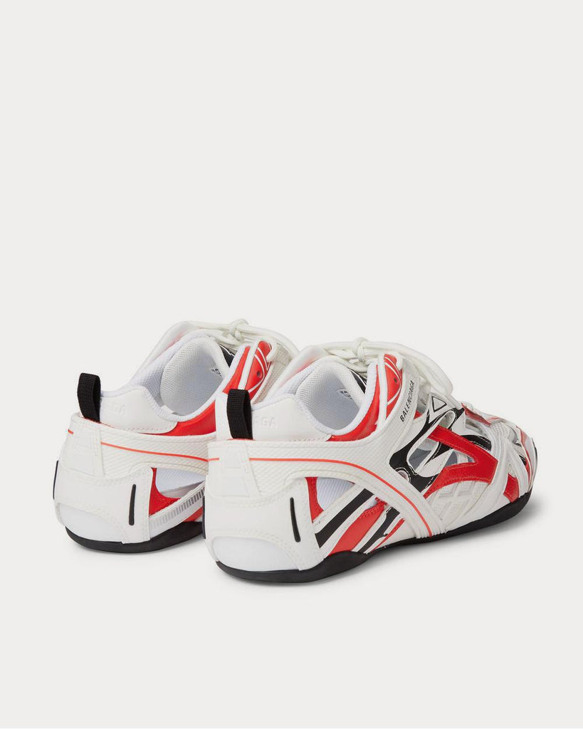 Drive Mesh and Rubber White low top sneakers