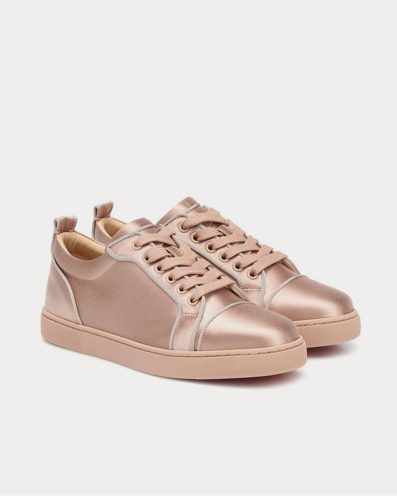 Louis Junior silk-satin Nude 2 Low Top Sneakers