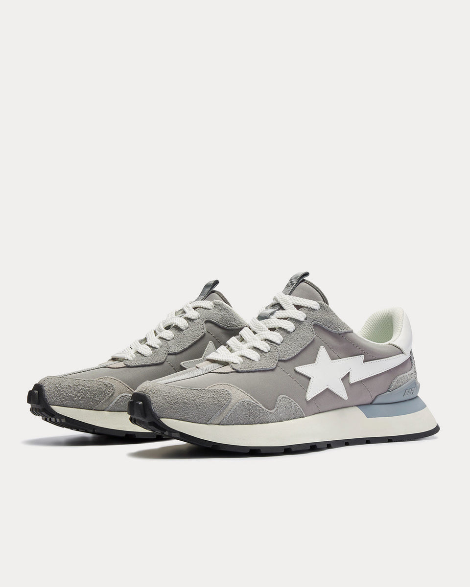 A Bathing APE Road STA Express #1 M2 Grey Low Top Sneakers