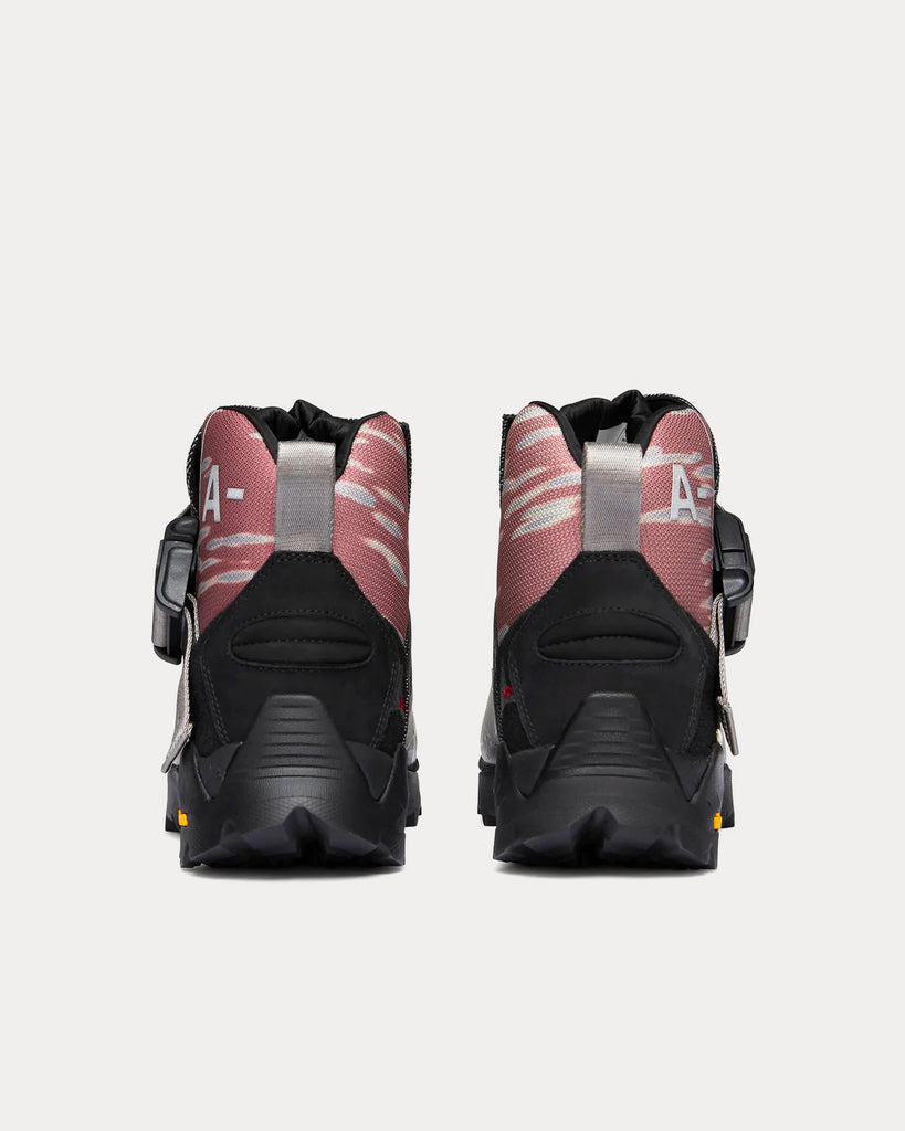 Andreas Hiking Burnt Red / Black High Top Sneakers