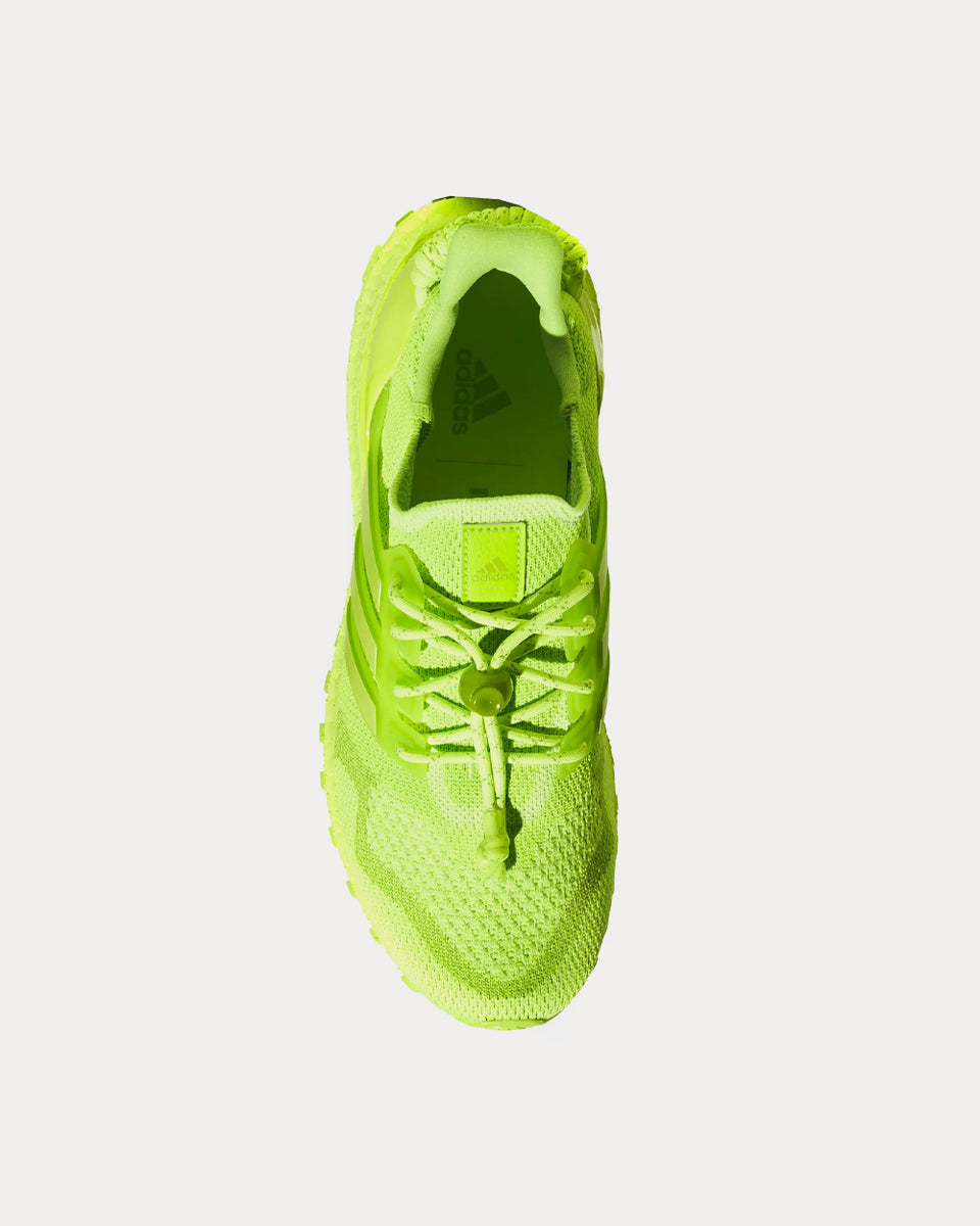 Adidas neon green running shoes Clearance