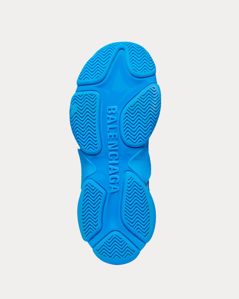 Triple S Blue / White Low Top Sneakers
