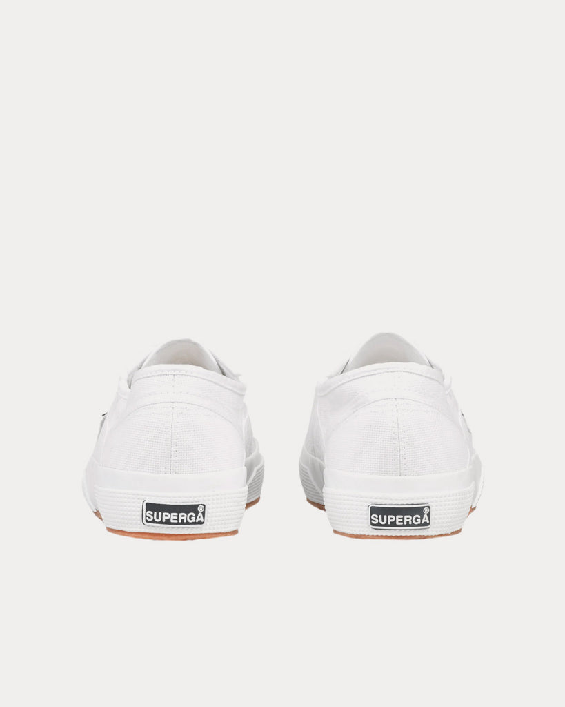 Leather White Low Top Sneakers