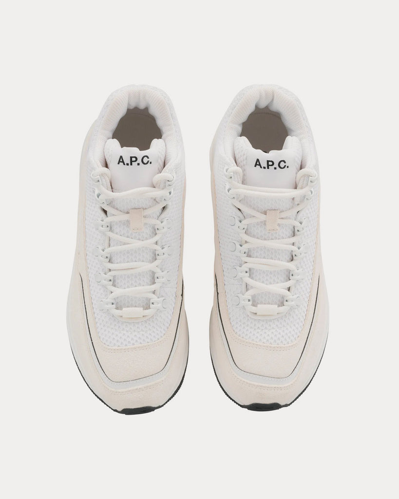 Run Around High White Running Shoes