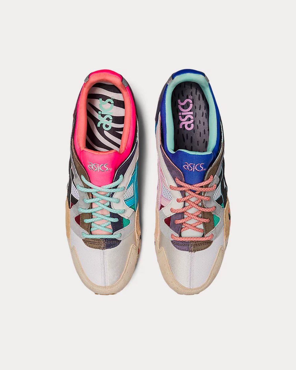 Asics GEL-LYTE V Re:Material Pink / Multi Low Top Sneakers - Sneak