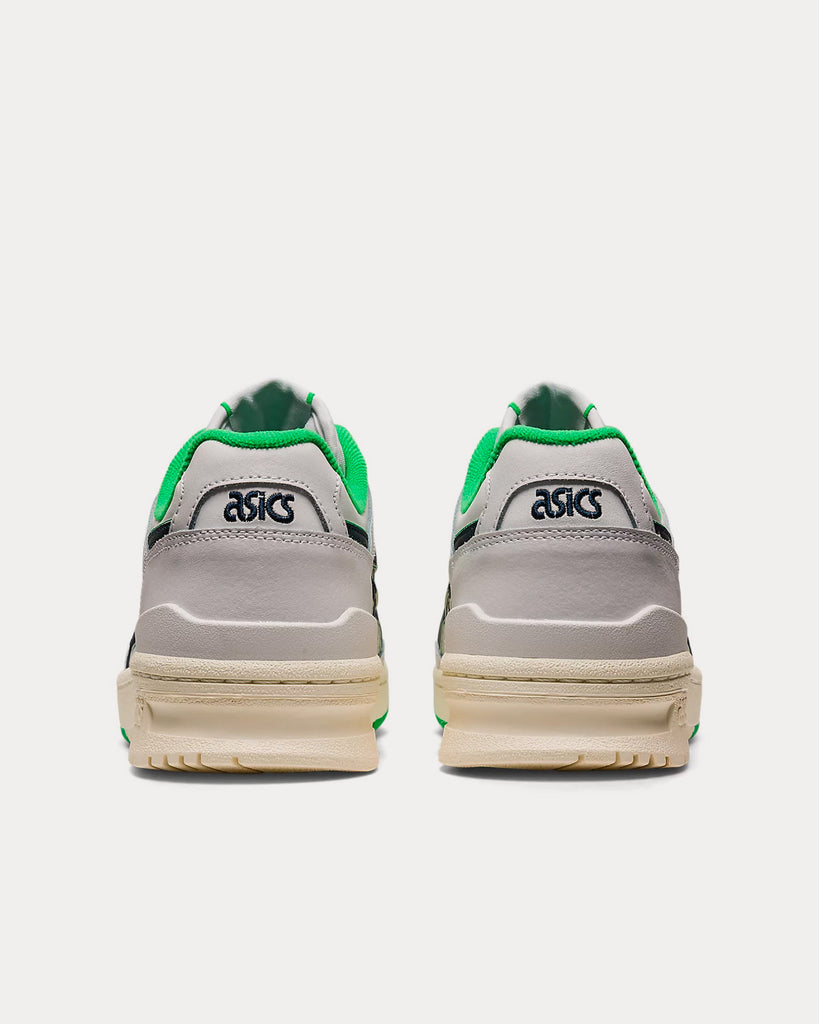 EX89 White / French Blue Low Top Sneakers