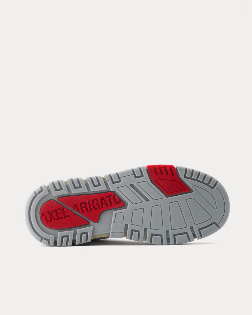 Area Lo White / Red Low Top Sneakers