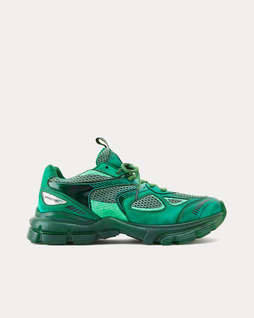 Marathon Dip-Dye Green Low Top Sneakers