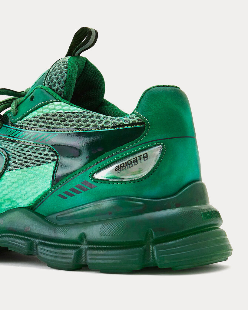 Marathon Dip-Dye Green Low Top Sneakers