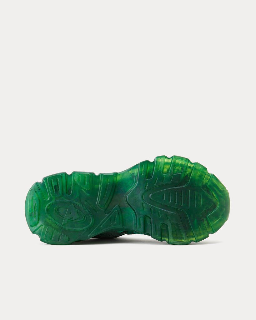 Marathon Dip-Dye Green Low Top Sneakers
