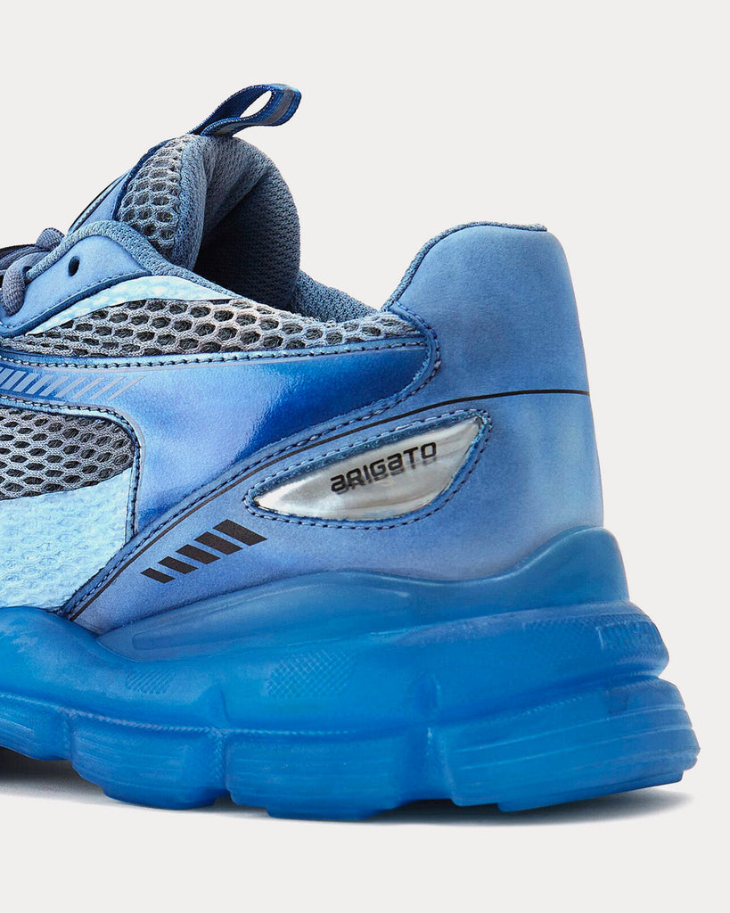 Marathon Dip-Dye Blue Low Top Sneakers