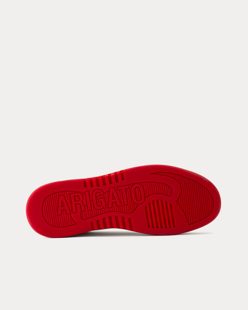 A-Dice Lo White / Red Low Top Sneakers