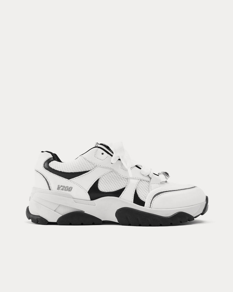 Catfish Lo White / Black Low Top Sneakers