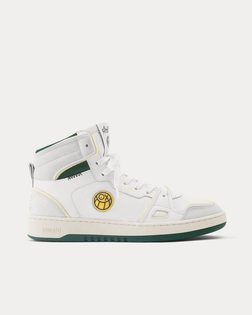 x André Saraiva Dice Hi White / Kale High Top Sneakers