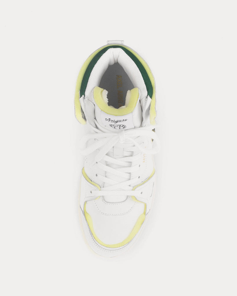 x André Saraiva Dice Hi White / Kale High Top Sneakers