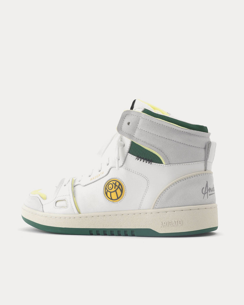 x André Saraiva Dice Hi White / Kale High Top Sneakers