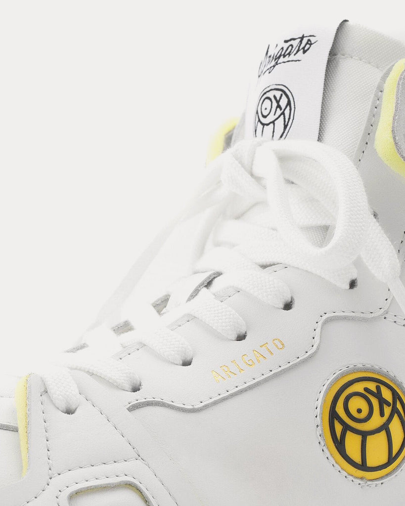x André Saraiva Dice Hi White / Kale High Top Sneakers