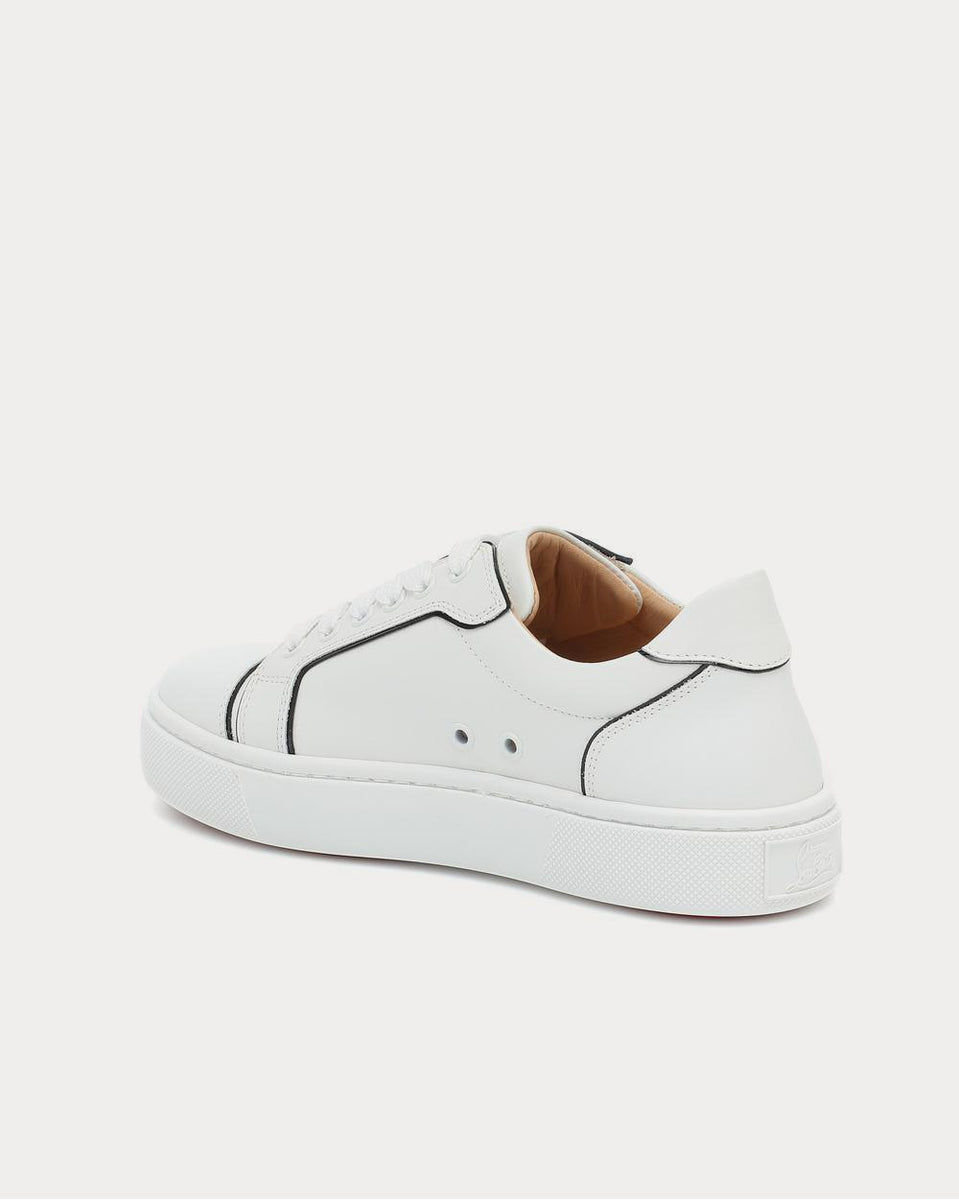 Christian Louboutin Vieirissima Perforated White Leather Sneakers